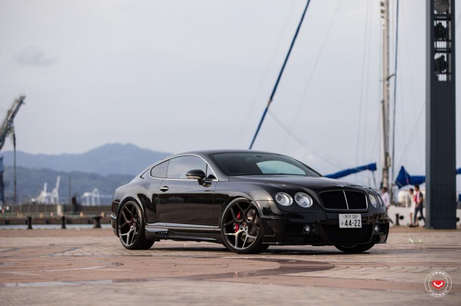  Bentley Continental GT on Vossen Wheels (CG-205) 2019 года  (фото 14 из 36)